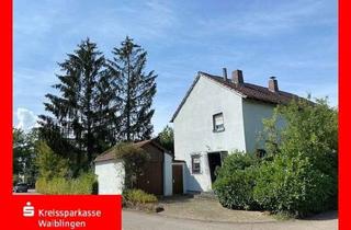 Einfamilienhaus kaufen in 71384 Weinstadt, Ob es so ein Haus mit Grundstück in Weinstadt noch einmal gibt? Einfamilienhaus mit "Bauplatz"!