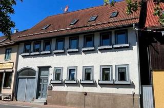 Haus kaufen in 98716 Geraberg, Wohnhaus mit Gewerbeeinheit und Neubau im Rohbau