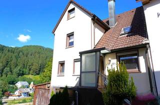 Doppelhaushälfte kaufen in 72270 Baiersbronn, Doppelhaushälfte mit großem Gartengrundstück in Friedrichstal.