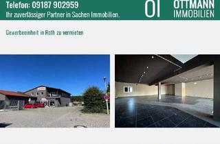 Gewerbeimmobilie mieten in 91154 Roth, Gewerbeeinheit in Roth zu vermieten. Lager, Halle, Werkstatt.