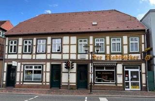 Haus kaufen in 19399 Goldberg, Reduzierter Preis! Stadthaus mit Einliegerwohnung und Laden/Gewerbefläche