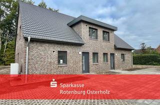Haus kaufen in 27404 Rhade, Neubau in Rhade - DHH als Ausbauhaus (KfW 55)