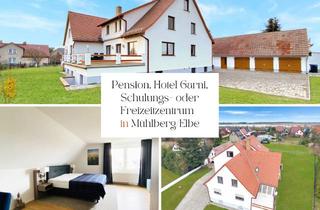 Gewerbeimmobilie kaufen in 04931 Mühlberg/Elbe, Sanierte Immobilie - Nutzung als Pension, Gastronomie, Veranstaltungsort - idyllisch am Elberadweg