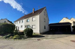 Doppelhaushälfte kaufen in 89160 Dornstadt, Perfektes Familienheim mit Garten und Garagen: Charmante Doppelhaushälfte in Dornstadt-Bollingen
