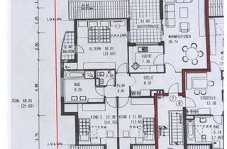 Wohnung mieten in 74223 Flein, Vier-Zimmer-Dachgeschosswohnung in ruhiger Wohnlage in Flein