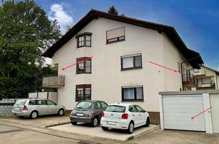 Wohnung kaufen in 76456 Kuppenheim, Helle und ruhige 3-Zimmer Wohnung mit 2 Balkonen, inkl. Garage