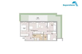 Wohnung mieten in Oberbürgermeister-Hamberger-Platz, 86899 Landsberg am Lech, Einzug in Ihr Traum-Zuhause: 4-Zimmer-EOF-Wohnung im Neubau