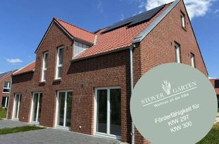 Doppelhaushälfte kaufen in Jakobstraat 19a, 21423 Drage, Neubau-Doppelhaushälfte inkl. Boden + Malerleistung I 136 m² Wfl. I Stover Gärten