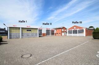Grundstück zu kaufen in 28857 Syke, Syke / Heiligenfelde - 9 Hallen mit insgesamt 907 m² Fläche Großes Grundstück mit Parkplätzen + Bürotrakt + 2 Wohnungen