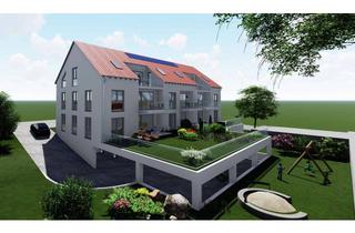 Wohnung kaufen in Hauptstraße 26, 89614 Öpfingen, Ökologischer Wohntraum - 3 Zimmer-Dachgeschosswohnung mit KfW 40 NH Bauweise und einem Kreditvorteil
