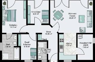 Haus kaufen in 33818 Leopoldshöhe, STREIF Fertighaus Bungalow - Wohnkomfort für die Familie, Paare oder Singles