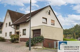 Einfamilienhaus kaufen in 51597 Morsbach, Solides Einfamilienhaus als Doppelhaus mit Garage in sehr schöner zentraler Wohn- und Aussichtslage