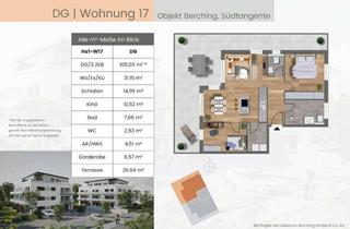 Penthouse kaufen in Südtangente, 92334 Berching, Penthouse mit höchster Energieeffizienz in den Sulzauen - Berching