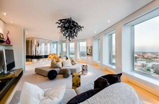 Penthouse kaufen in 50668 Altstadt-Nord, Spektakuläres 314m²- Luxus-Penthouse (26./27. OG/ Terrasse), perfekter Zustand, 360° Blick über Köln
