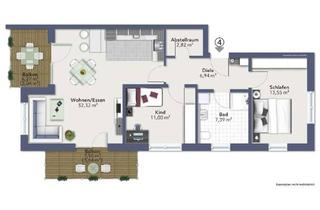 Wohnung mieten in 84061 Ergoldsbach, NEUBAU-ERSTBEZUG: Chice 3-Zimmerwohnung mit zwei Balkonen in Ergoldsbach!