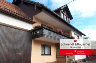 Haus kaufen in 36355 Grebenhain, 2 Wohnungen und viel Platz in Grebenhain-Hartmannshain