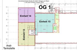 Büro zu mieten in Schultheiß-Kollei-Straße 25, 55411 Bingen am Rhein, Vorankündigung: (EINHEIT 13) Neu sanierte (KFW 55), barrierefreie Büro- und Lagerflächen