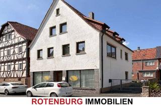 Haus kaufen in 36199 Rotenburg an der Fulda, Kleines Anwesen mit tollem Obstgarten und Nebengebäuden im Ortskern von Rotenburg-Lispenhausen