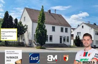 Haus kaufen in 86420 Diedorf, 2 Nutzungsvarianten: Wohnhaus oder Wohn- und Geschäftshaus -Umbaugenehmigung vorhanden-