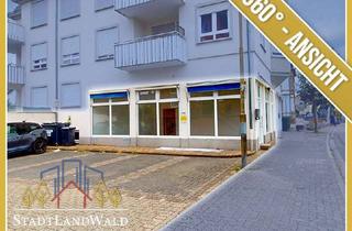 Gewerbeimmobilie kaufen in Weinstraße 77A, 76887 Bad Bergzabern, Ladenlokal /Büro in exponierter Geschäftslage von Bad Bergzabern