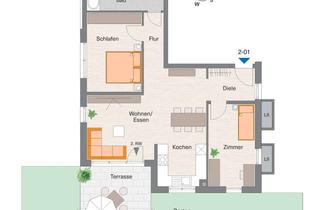 Wohnung kaufen in Franz-Sales-Wocheler-Weg, 88662 Überlingen, Familie gesucht: 3-Zimmer Wohnung mit Garten