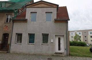 Haus kaufen in 03205 Calau, teilmodernisiertes Reihenendhaus in Stadtnähe von Calau