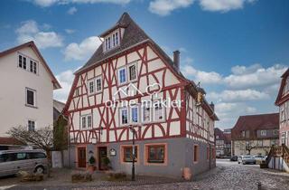 Haus mieten in 64711 Erbach, Patrizierhaus im Stadtkern, Nutzfläche 476m², Wohnung 2.OG, Gastronomie möglich 179m² in EG+1.OG