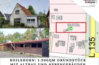 Grundstück zu kaufen in 27711 Osterholz-Scharmbeck, Grundstück mit Altbau in Heilshorn mit 1.300qm