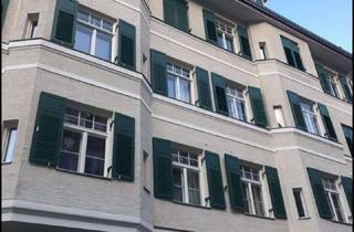 Wohnung kaufen in Schulstraße 48, 80634 Neuhausen, Sanierter Stilaltbau, Denkmalschutz, 3-Zi., Lift, Balkon