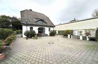 Einfamilienhaus kaufen in 47906 Kempen, Für Gewerbetreibende: freistehendes Einfamilienhaus mit Traumgarten und Gewerbehalle in Kempen