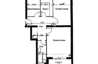 Wohnung mieten in Klaus-Groth-Str. 12, 23879 Mölln, lichtdurchflutete 3-Zimmer-Wohnung in zentraler Lage in Mölln