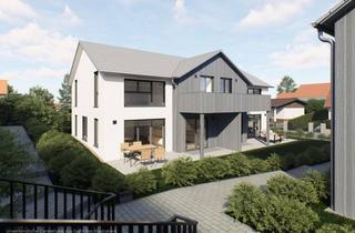 Doppelhaushälfte kaufen in Bognerweg 22, 82234 Weßling, ROHBAU FERTIGGESTELLT - Neubau Doppelhaushälfte in ruhiger Wohnlage