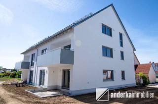 Wohnung kaufen in 89335 Ichenhausen, Neubau 3-Zimmer-Wohnung mit großem Balkon / barrierefrei / kurzfristig beziehbar!