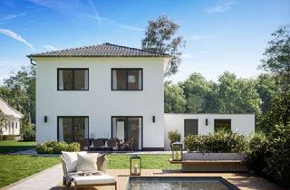 Villa kaufen in 09385 Lugau, Moderne 114m² Stadtvilla mit Walmdach zum Wohlfühlen!