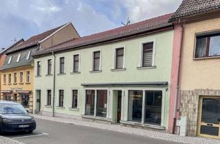 Haus kaufen in Döbelner Straße 14, 01623 Lommatzsch, Wohn-und Geschäftshaus im Zentrum von Lommatzsch
