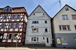 Haus kaufen in Auf Dem Römer 10, 35282 Rauschenberg, Verkauf gegen Höchstgebot – Kernsanierungsbedürftiges Fachwerkhaus in Stadtkernlage