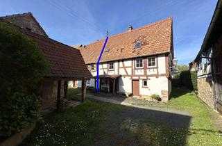 Haus kaufen in 76889 Schweigen-Rechtenbach, Gemütliches Fachwerkhaus mit Balkon - Idyllisch am Bachlauf