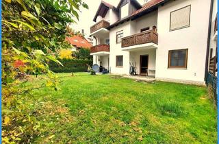 Wohnung kaufen in 86559 Adelzhausen, 2 Zimmer-Gartenwohnung mit sw Ausrichtung und ca. 80 m² alleinige Gartennutzung inkl. TG-Stellplatz!