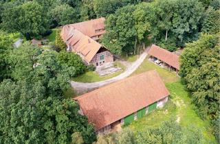 Haus kaufen in 29640 Schneverdingen, Hofstelle, ca. 10 Hektar Land in der Lüneburger Heide zu verkaufen.