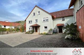 Haus kaufen in 91236 Alfeld, Viel Platz! Top landwirtschaftliches Anwesen mit Nebengebäuden & Entwicklungspotenzial bei Alfeld