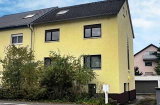 Haus kaufen in 68549 Ilvesheim, Einseitig angebautes 2-3 Familienhaus mit schönem Gartengrundstück und Doppelgarage, gute Wohnlage
