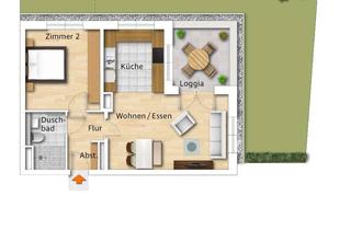 Wohnung kaufen in Akazienweg 1a, 51381 Bergisch Neukirchen, Neubau 2-Zimmer-Wohnung