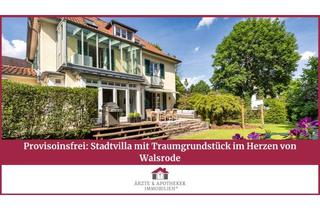 Villa kaufen in 29664 Walsrode, Provisoinsfrei: Stadtvilla mit Traumgrundstück im Herzen von Walsrode