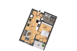Wohnung mieten in 75172 Südweststadt, Barrierefreie und moderne 2- Zimmer Neubauwohnung