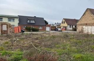 Grundstück zu kaufen in 06408 Ilberstedt, Hier könnte Ihr Traumhaus stehen! Grundstück mit Baugenehmigung für ein Doppelhaus!