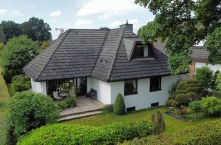 Einfamilienhaus kaufen in 25469 Halstenbek, Walmdach - Einfamilienhausmit japanischem Gartenan der Hamburger Stadtgrenze