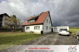 Haus kaufen in 91207 Lauf an der Pegnitz, Top 2-Familienhaus mit herrlichem Grundstück, Doppelgarage, u.v.m. in Lauf-Bullach