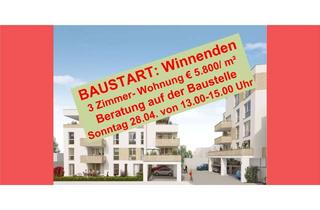 Wohnung kaufen in Ringstraße 56, 71364 Winnenden, BAUSTART : WOHNEN im STÄDTLE in einer 3 Zimmer -Wohnung mit 74 m² und Balkon