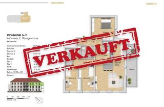 Wohnung kaufen in Pfinztalstr. 2c, 76227 Durlach, ***Neubau 4 Zi.-Wohnung im 2.OG, WE 2c-7 als Erstbezug mit großem Balkon***