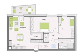 Wohnung kaufen in Denkendorferstraße, 73257 Köngen, Betreutes Wohnen | 3-Zimmerwohnung Dachgeschoss